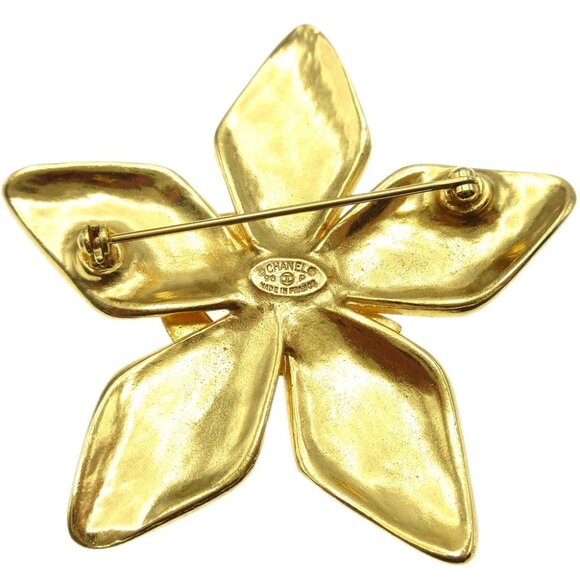 Chanel CC Brooch Pin Gold 96P 120653 - Picture 4 of 4